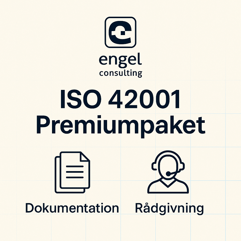 ISO 42001 Premiumpaket – Dokumentation, Guide & Rådgivning
